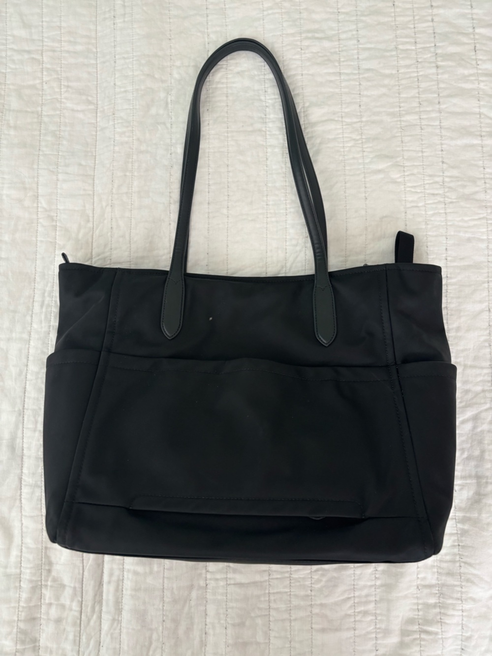 Kate Spade Chelsea Black Nylon Tote Bag with Multiple Pockets - Picture 5 of 14